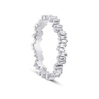 0.70 ct. Diamant Eternity Baguette Ring