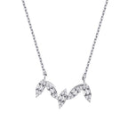 0.26 ct. Diamant Baguette Trend Halskette