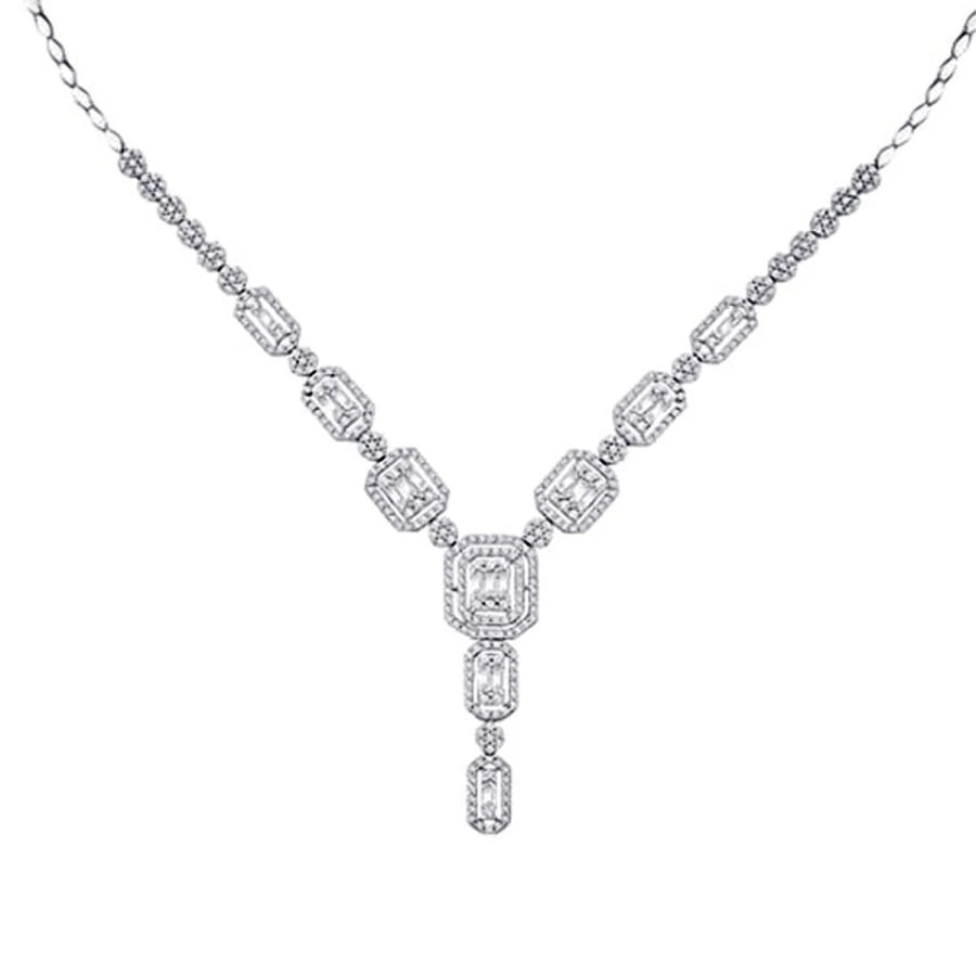 Gold Baguette Halskette