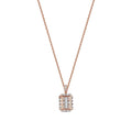 0.37 ct. Diamant Baguette Halskette