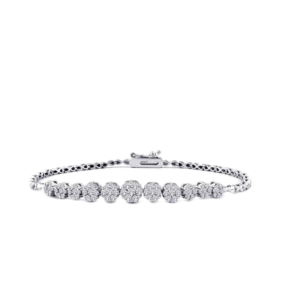 0.92 ct. Diamant Trend Armband