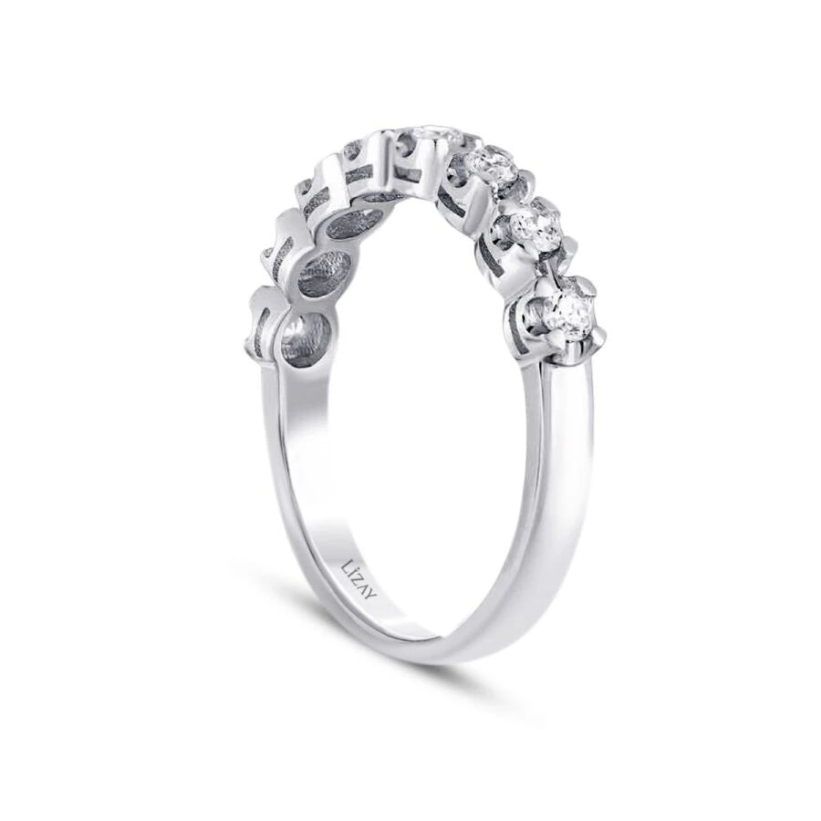 0.31 ct. Diamant Halb-Eternity Ring