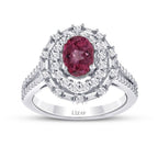 7.21 Karat Diamant Rubin Set