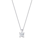 0.20 ct. Diamant Solitär Halskette