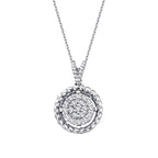 0.17 ct. Diamant Rund Halskette