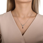 3.22 Karat Diamant Saphir Set