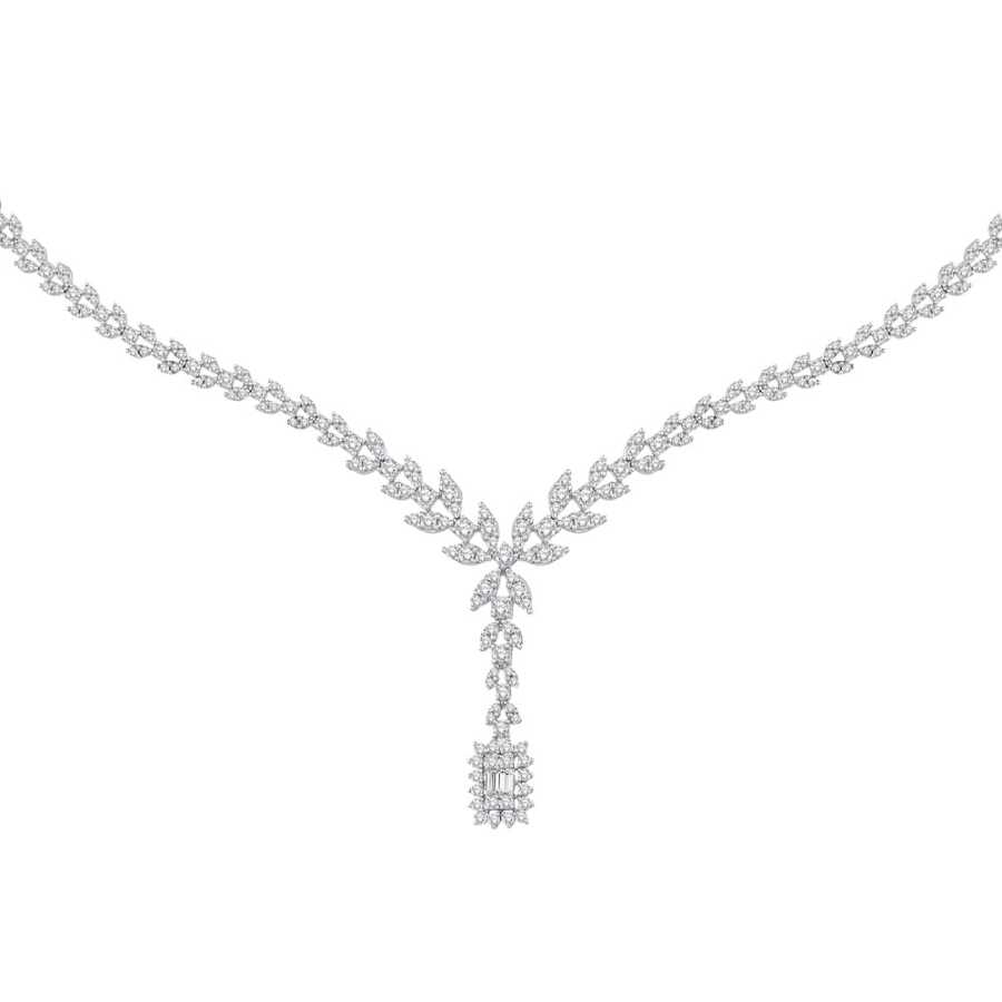 Gold Baguette Halskette