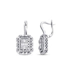 1.16 ct. Diamant Baguette Ohrringe