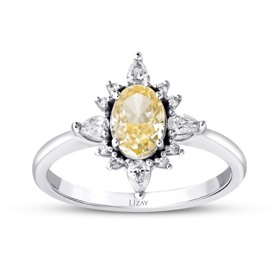 2.04 ct. Diamant Fantasie Ring