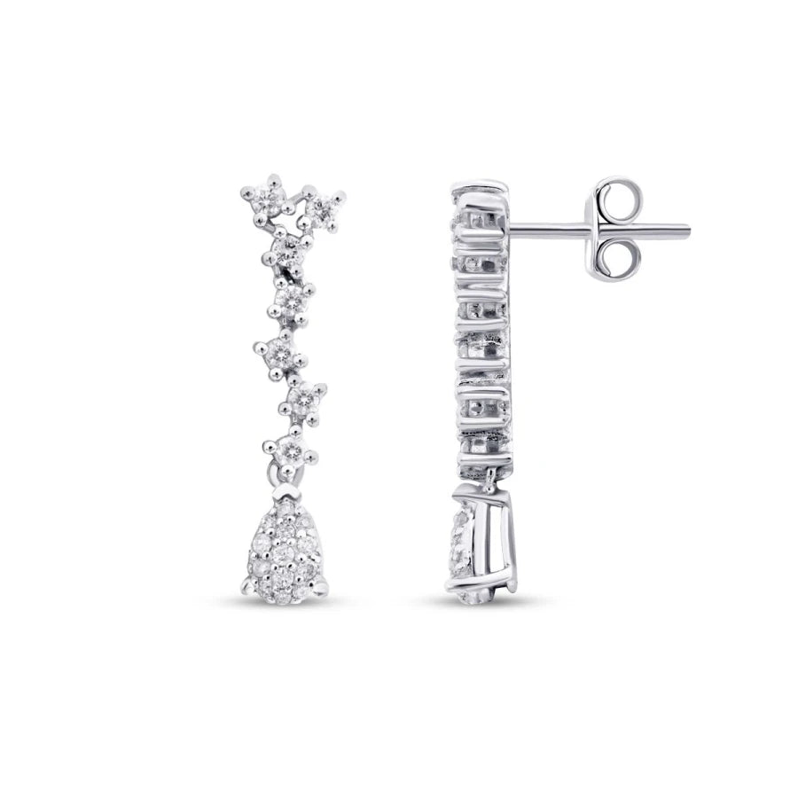 0.32 ct. Diamant Trend Ohrringe