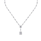 2.39 ct. Diamant Baguette Halskette