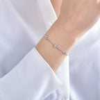 0.12 ct. Diamant Trend Quadratische Armreif