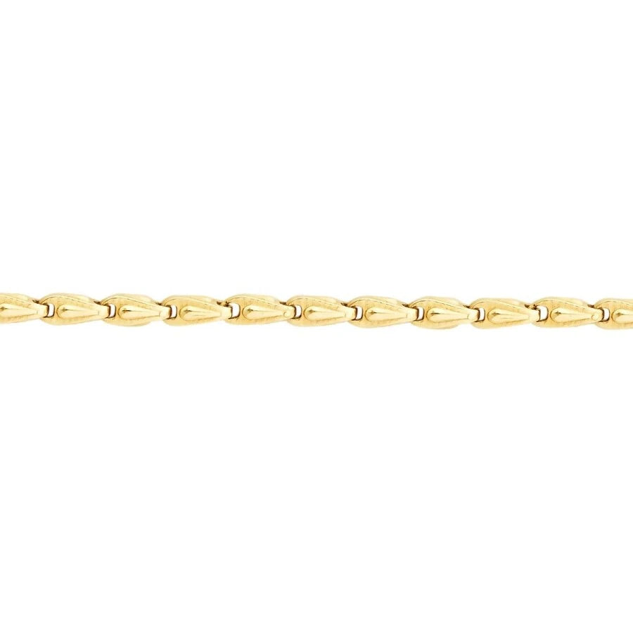 Gold Herren Armband mit Arpa-Kette