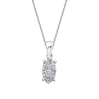 0.13 ct. Diamant Trend Halskatte