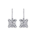 0.82 ct. Diamant Baguette Ohrringe