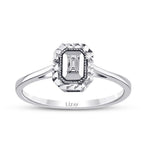 0.18 Karat Diamant Effect Baguette Set