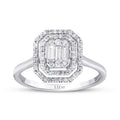 0.35 ct. Diamant Baguette Ring