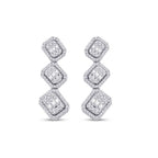 1.60 ct. Diamant Baguette Ohrringe