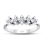 0.40 ct. Diamant Fünf-Stein Ring