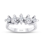 0.50 ct. Diamant Fünf-Stein Ring