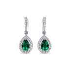 2.99 ct. Diamant Farbstein Ohrringe