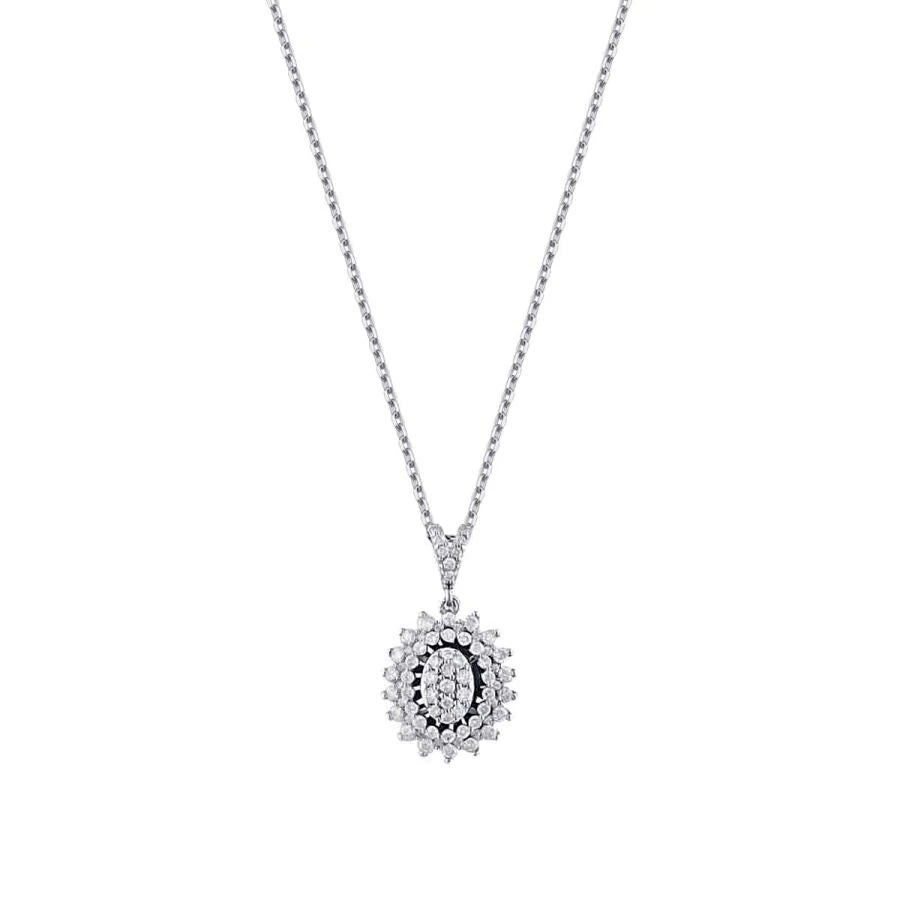 0.49 ct. Diamant Trend Halskette
