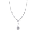 1.20 ct. Diamant Baguette Halskette