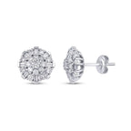 1.28 ct. Diamant Baguette Ohrringe