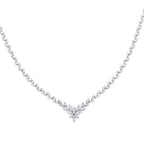 Gold Blätter Halskette