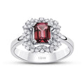 3.33 ct. Diamant Rubin Ring