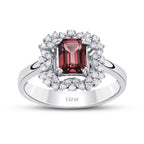 3.33 ct. Diamant Rubin Ring