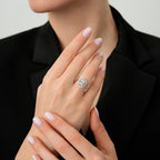 0.54 ct. Diamant Baguette Ring