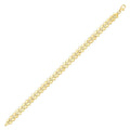 Gold Armband mit Stein in Dreiecksform