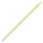 Gold Armband mit Stein in Dreiecksform