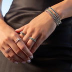 1.12 ct. Diamant Smaragd Ring