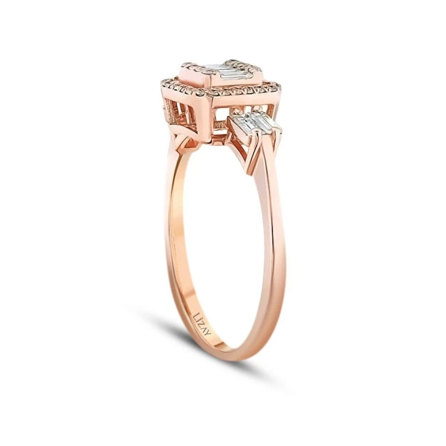0.47 ct. Diamant Baguette Ring