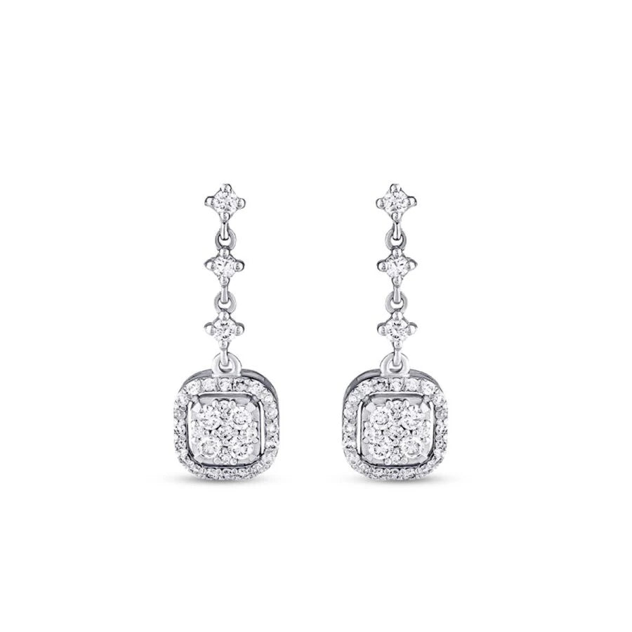 0.55 ct. Diamant Trend Ohrringe