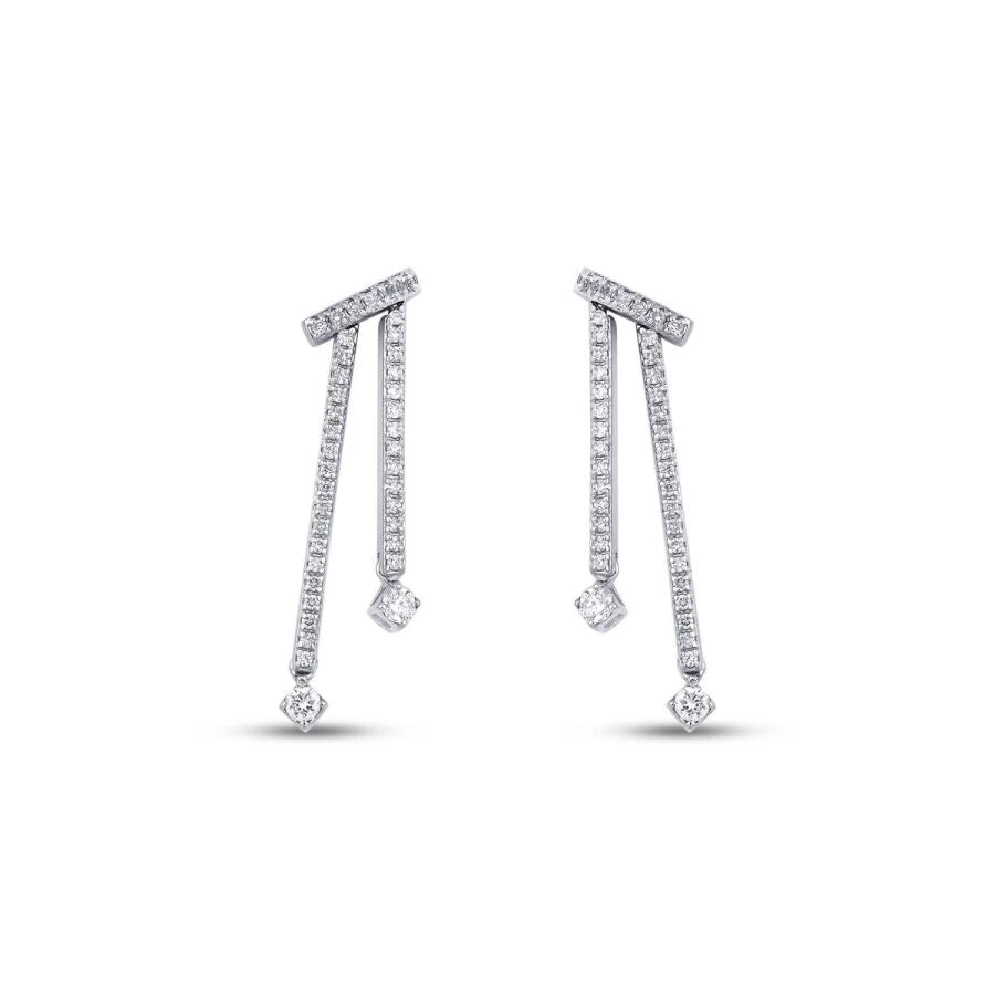 0.52 ct. Diamant Trend Ohrringe