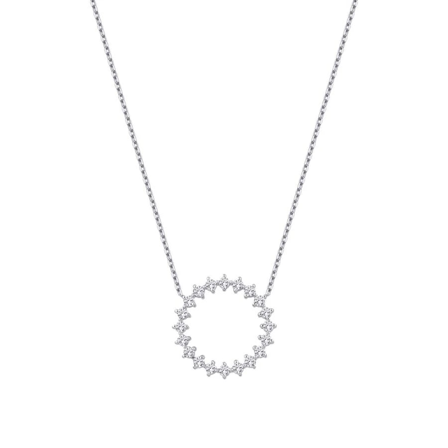 0.53 ct. Diamant Aurora Halskette