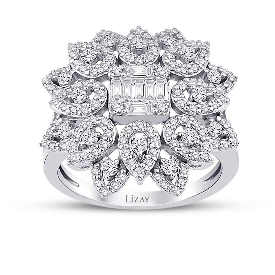 1.04 ct. Diamant Baguette Ring
