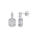 0.41 ct. Diamant Baguette Ohrringe