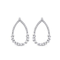0.40 ct. Diamant Baguette Ohrringe