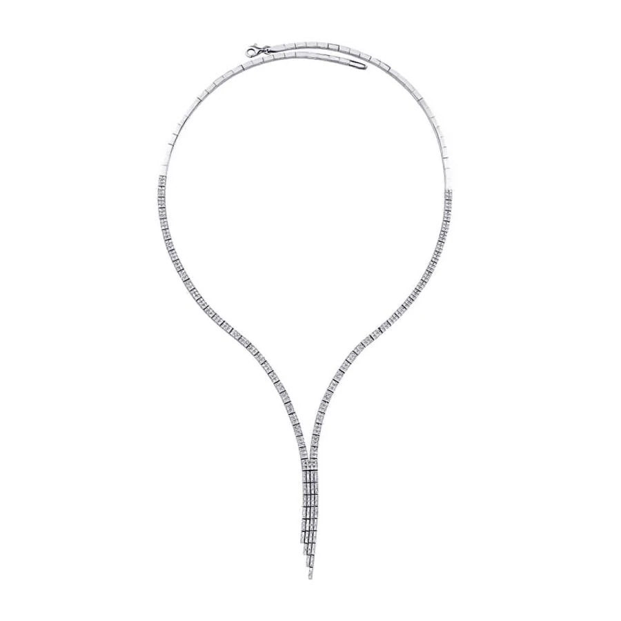 Gold Tennis Halskette