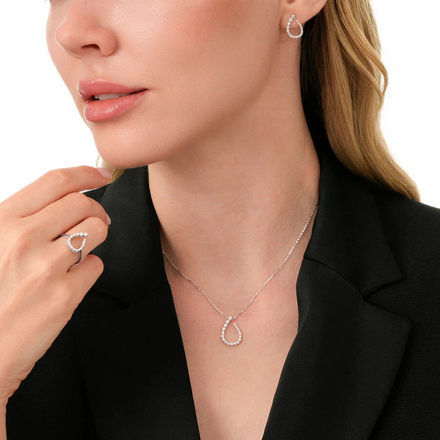 0.40 ct. Diamant Trend Ohrringe