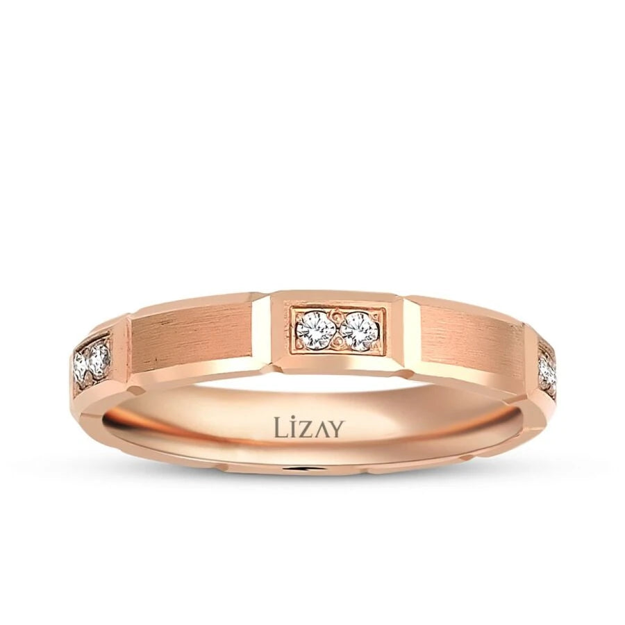 Roségold Ehering