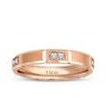 Roségold Ehering