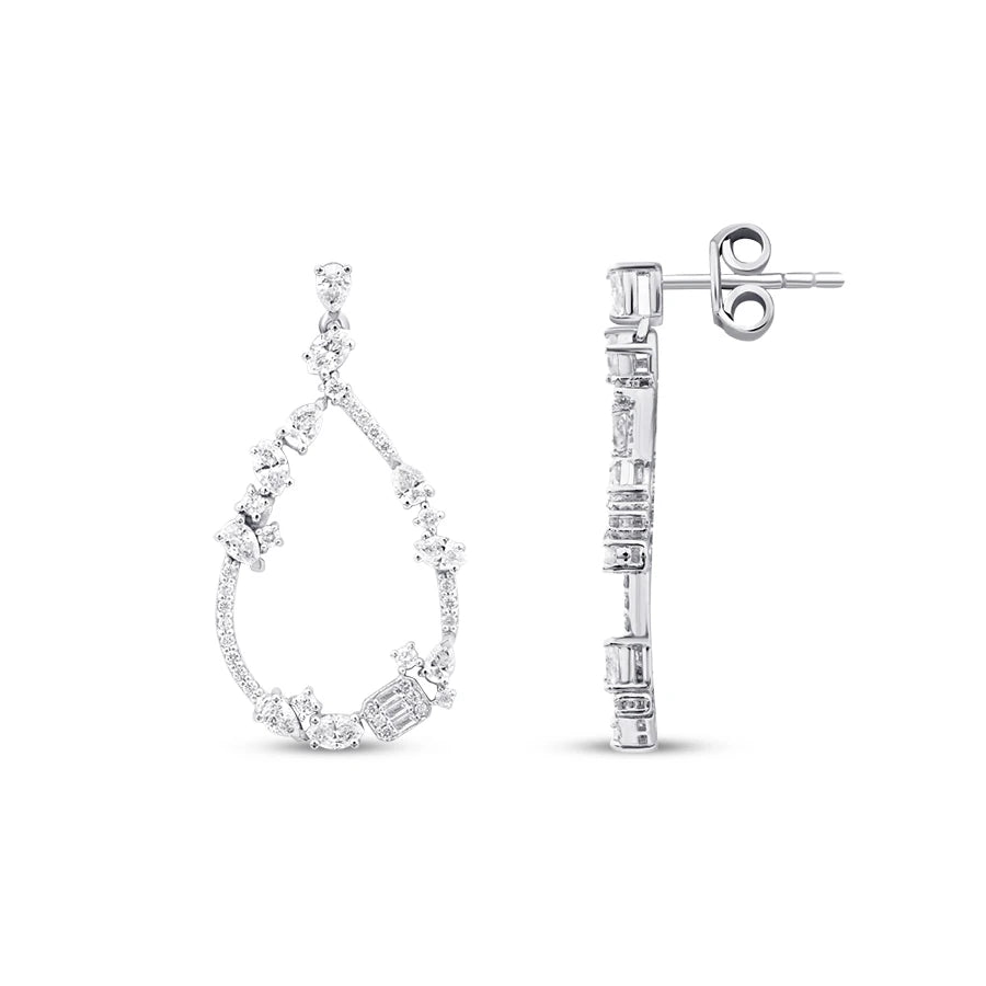 1.07 ct. Diamant Trend Ohrringe