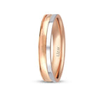Gold Zweifarbiger Ehering