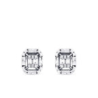 0.17 ct. Diamant Baguette Ohrringe