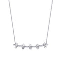 0.32 ct. Diamant Fünf-Stein Halskette
